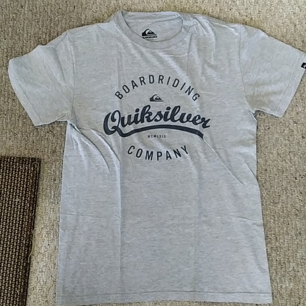 Men's Shirt Quicksilver Medium Gray